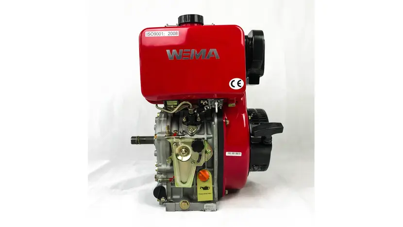 Двигатель Weima WM186FВE, 9 л.с., дизельный, вал 25 мм (шлиц), электростартер, фото фото 3