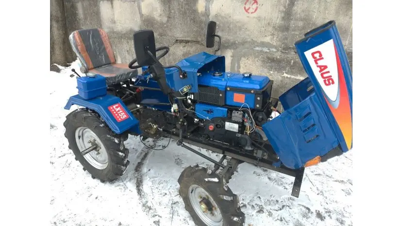 Мототрактор Claus LX180 + фреза 1.2 м + косилка роторная 3-х дисковая, фото фото 9