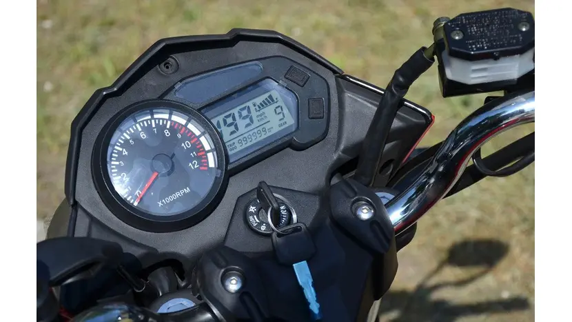 Мотоцикл Skybike ATOM 200 QINGQI (червоний) фото 7 купити в Україні