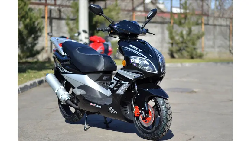 Моторолер SKYBIKE DEXX / PATROL 150 (чорний) фото 5 купити в Україні