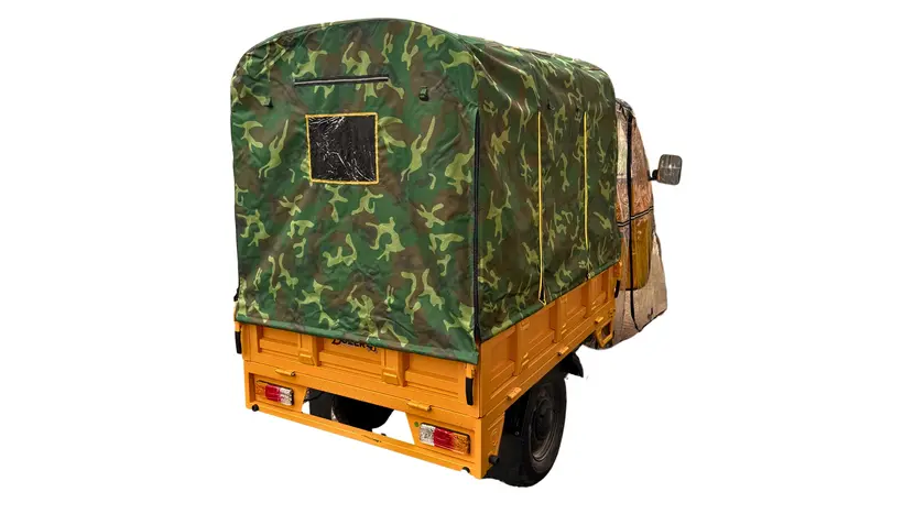 Тент для кузова грузового электротрицикла DOZER CAMO 1,5x1,1, фото фото 15