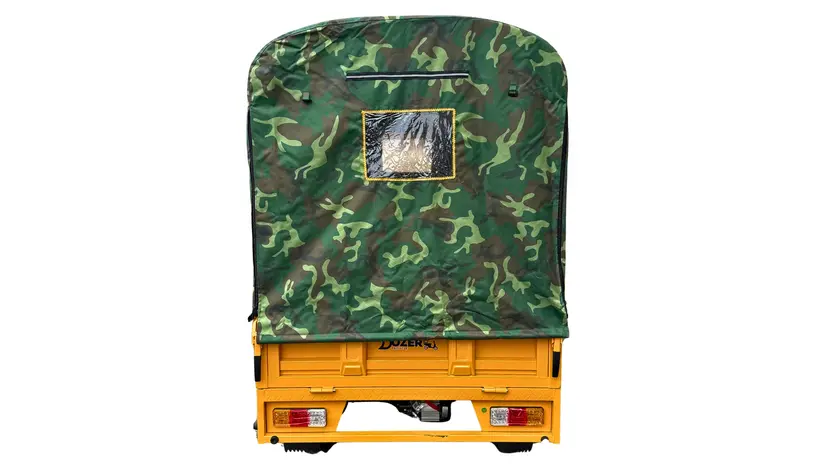 Тент для кузова грузового электротрицикла DOZER CAMO 1,5x1,1, фото фото 16