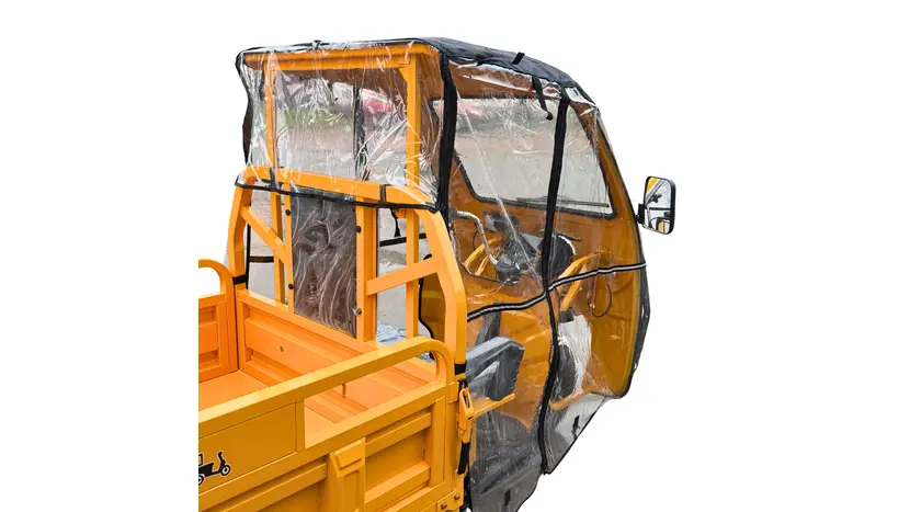 Дощовик для кабіни електротрицикла вантажного DOZER (Model 1,2,2E,3,3E) фото 3 купити в Україні
