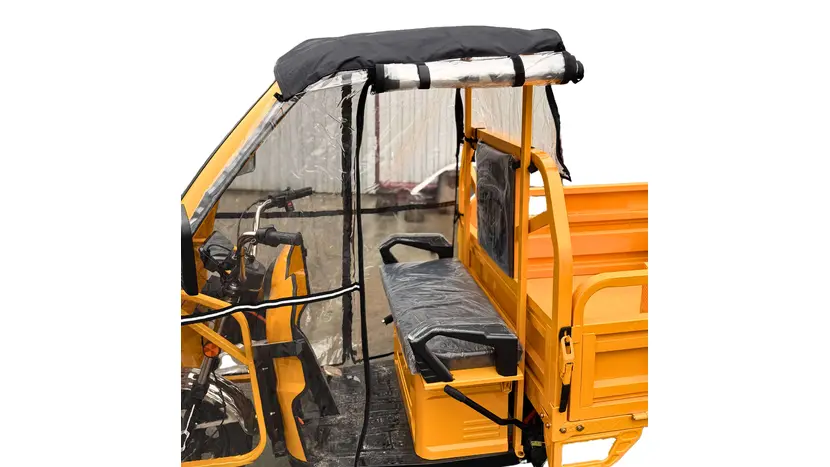 Дощовик для кабіни електротрицикла вантажного DOZER (Model 1,2,2E,3,3E) фото 6 купити в Україні