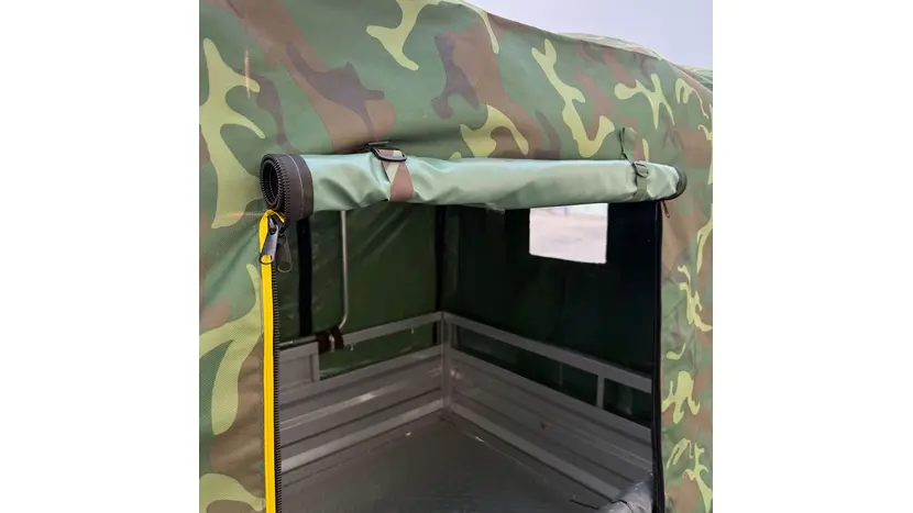 Тент для кузова вантажного електротрицикла DOZER CAMO (1,8x1,2) фото 5 купити в Україні