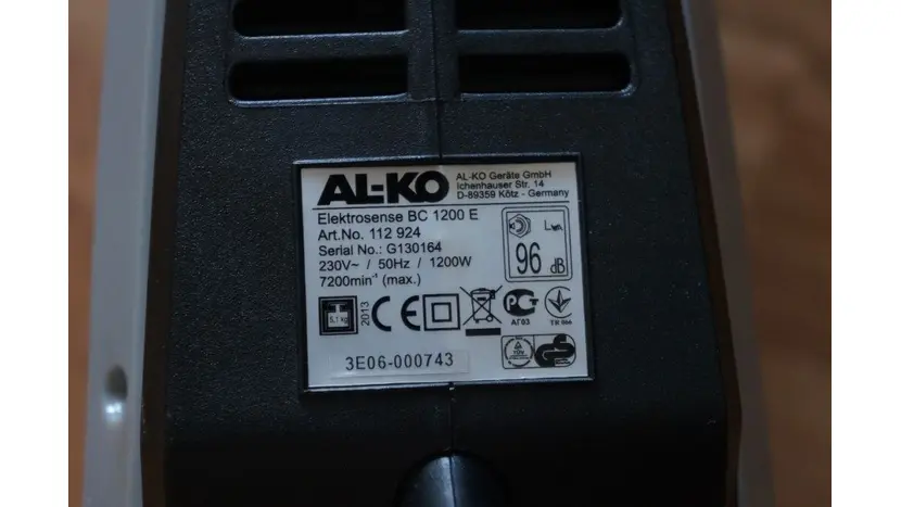 Тример AL-KO BC 1200 E фото 4 купити в Україні