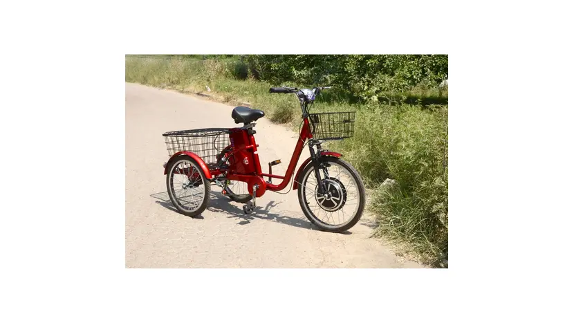 Електровелосипед Skybike 3-Cycl (червоний) фото 2 купити в Україні