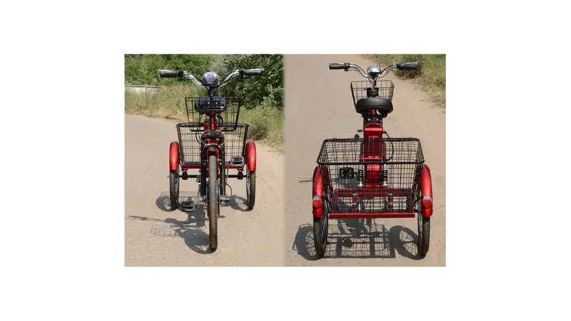 Електровелосипед Skybike 3-Cycl (червоний) фото 3 купити в Україні