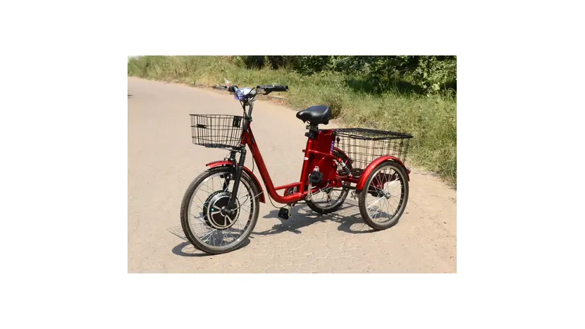 Електровелосипед Skybike 3-Cycl (червоний) фото 4 купити в Україні