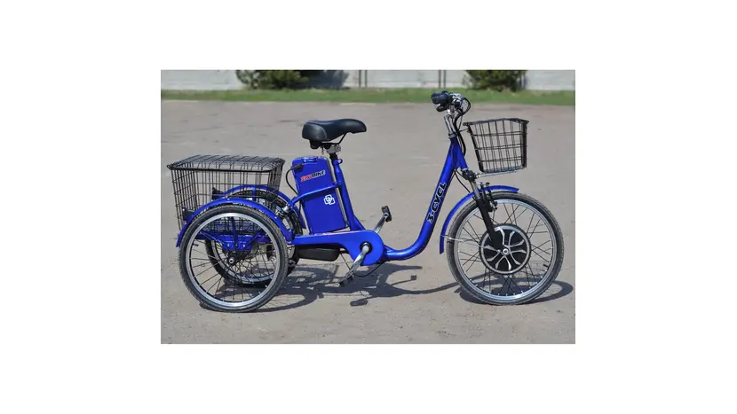 Електровелосипед Skybike 3-Cycl (синій) фото 6 купити в Україні