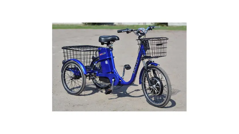 Електровелосипед Skybike 3-Cycl (синій) фото 7 купити в Україні