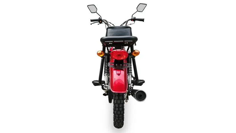 Мопед MUSSTANG MT110-1 (DELTA) червоний фото 4 купити в Україні