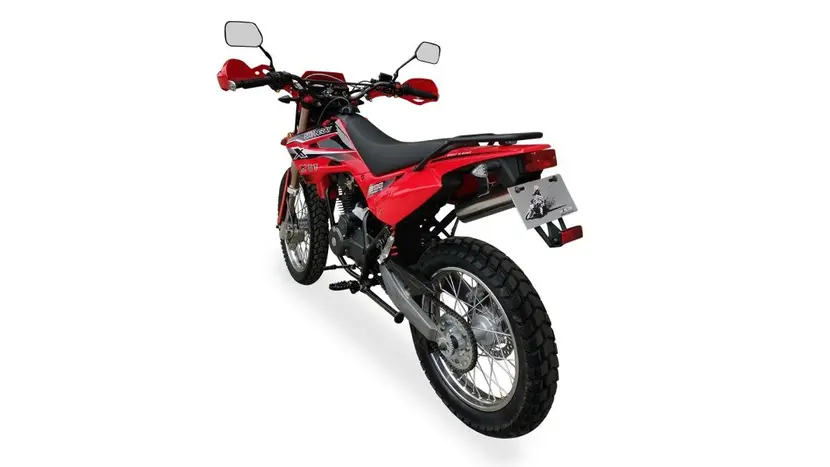 Мотоцикл Shineray XY200GY-11B Light Enduro (червоний) фото 5 купити в Україні