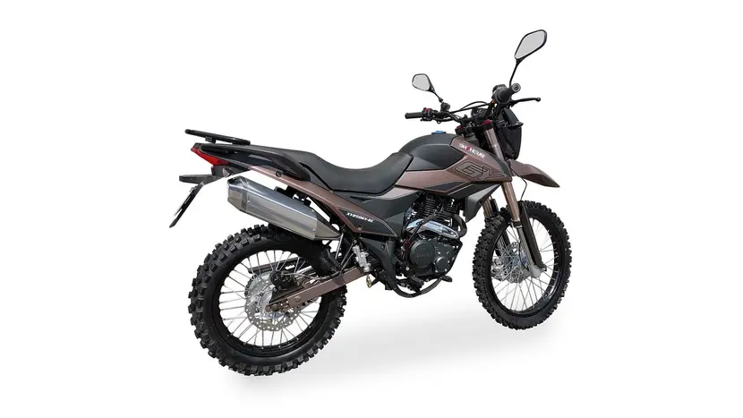 Мотоцикл Shineray XY250GY-6C LIGHT (Чорно-зелений) фото 2 купити в Україні