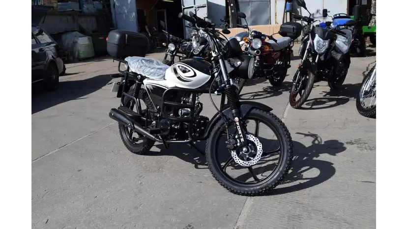 Мотоцикл FORTE ALFA NEW FT125-K9A (Чорний) фото 2 купити в Україні