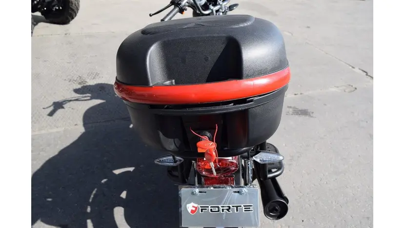 Мотоцикл FORTE ALFA NEW FT125-K9A (Чорний) фото 6 купити в Україні