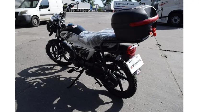 Мотоцикл FORTE ALFA NEW FT125-K9A (Чорний) фото 9 купити в Україні