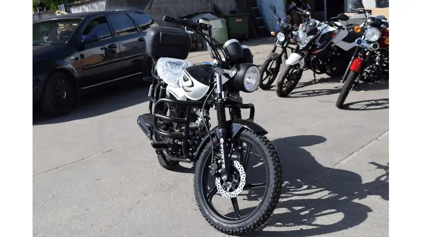 Мотоцикл FORTE ALFA NEW FT125-K9A (Чорний) фото 3 купити в Україні
