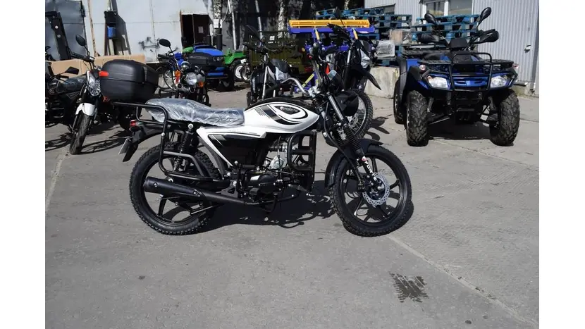 Мотоцикл FORTE ALFA NEW FT125-K9A (Чорний) фото 4 купити в Україні