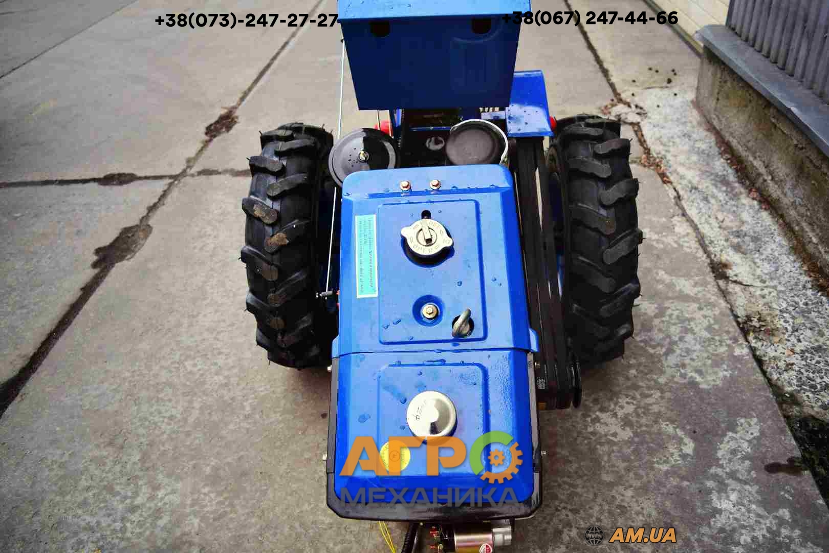 Мотоблок Зубр JR-Q78-SE (фреза), 2-х дисковое сцепление дизель 8 л.с ...