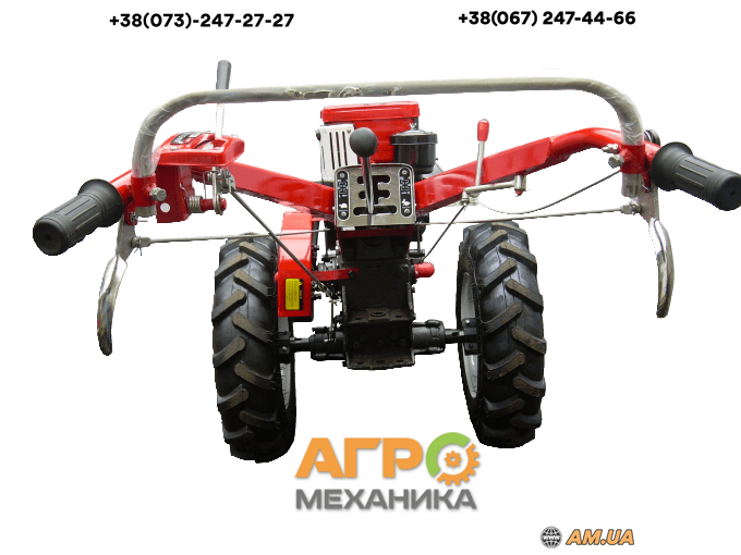 ▷ Мотоблок Forte МД-81 LUX, 8 к.с., дизель, рідинне (з фрезою