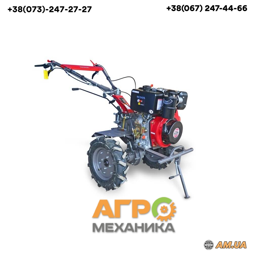 Мотоблок Weima WM1100B-6 DIFF (6 скоростей с дифференциалом) дизель 9 л ...