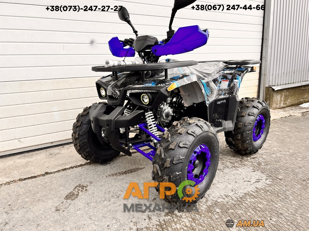 Квадроцикл Forte ATV125L (синий) - купить в Киеве и Украине - цена в  интернет-магазине Агромеханика