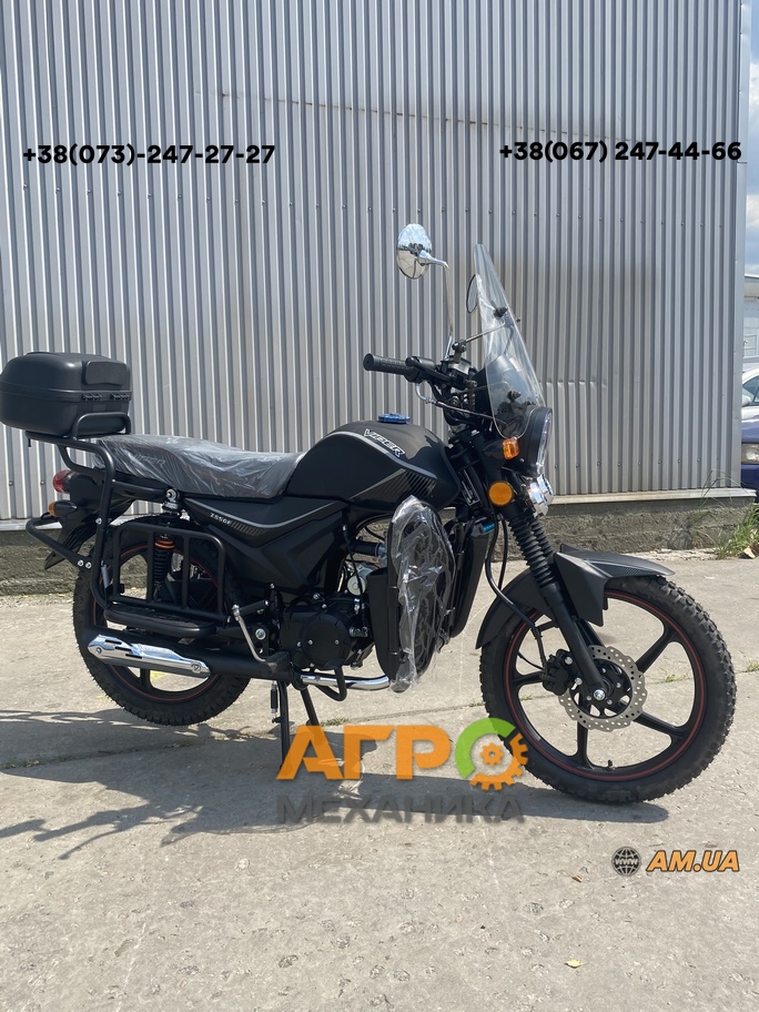 Мопед Viper V125S ALPHA (чорний) | Продаж, Ціна на Am.ua