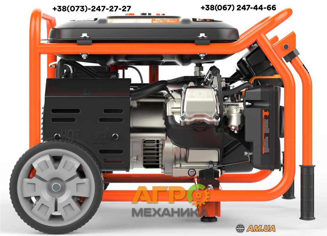 Бензиновый генератор GENERGY Limited 5000 (Euro 5) 4.5 кВт купить в ...