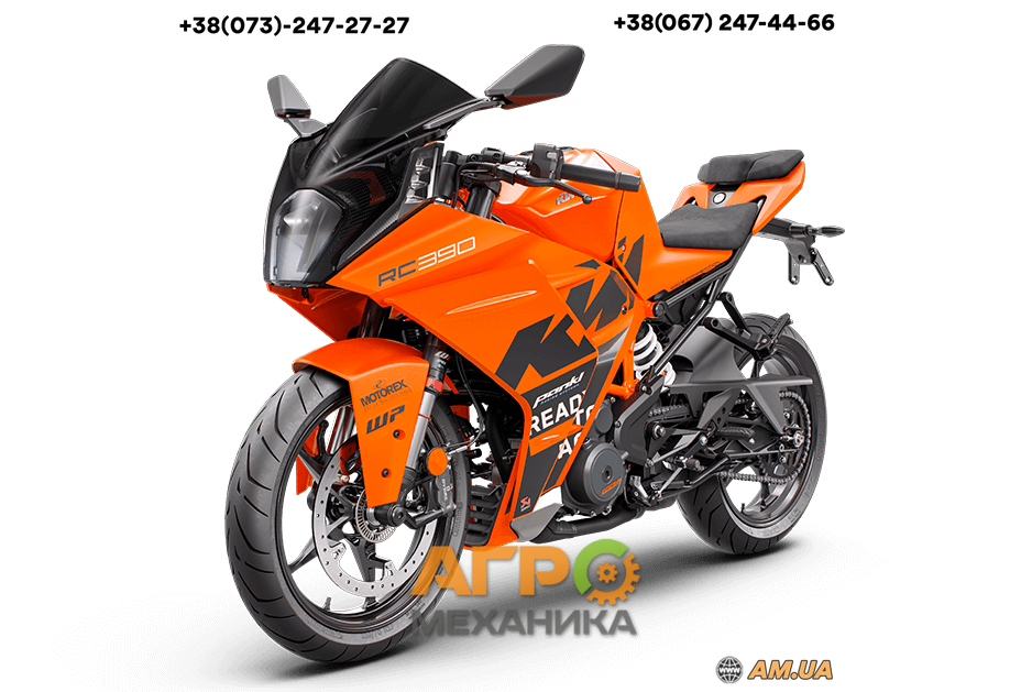 KTM RC 390 Разгон до 100