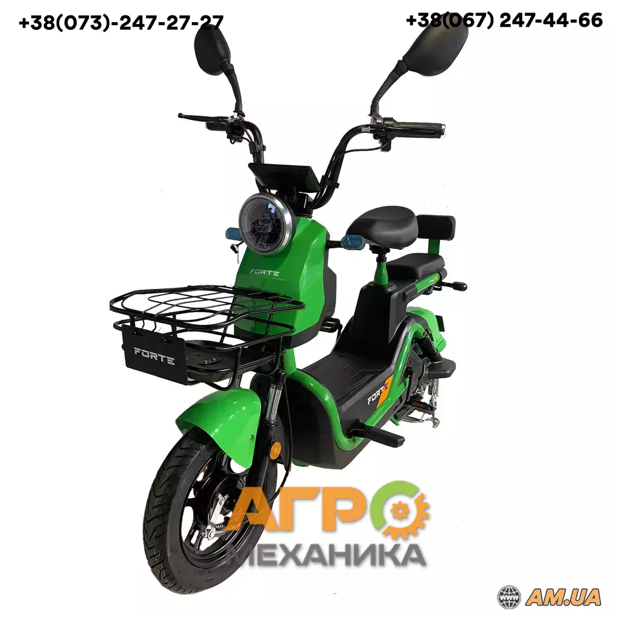 Электроскутер Forte GS500 (Зеленый) купить в Киеве (120336) - Агромеханика