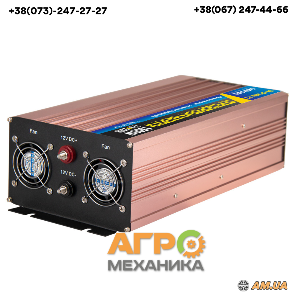 Инвертор 12В-220В Gaspower Electro SW-GP1500/12C - купить за 11178 грн ...
