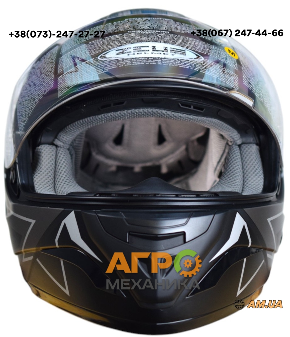 Мотошлем ZEUS ZS-806F BLACK MATT II68 SILVER цена на Am.ua Мотошлем ZEUS ZS-806F BLACK MATT II68 SILVER цена на Am.ua
